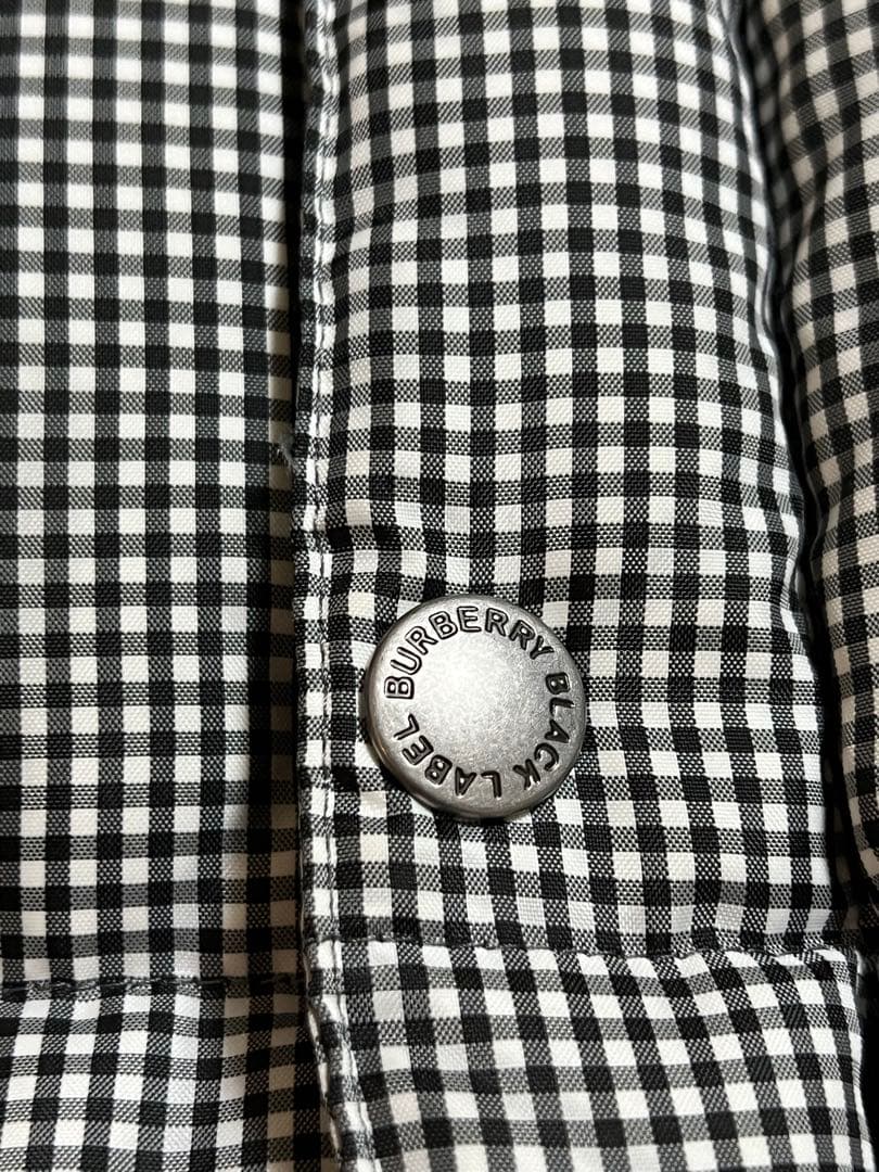 バーバリーブラックレーベル ダウンベストBURBERRY BLACK LABEL