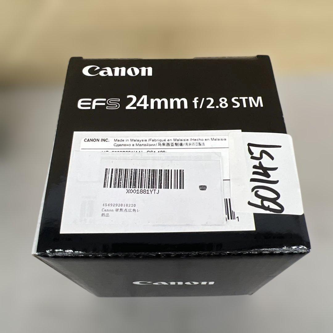 601457 Canon 単焦点広角レンズEF-S24mm F2.8 STM
