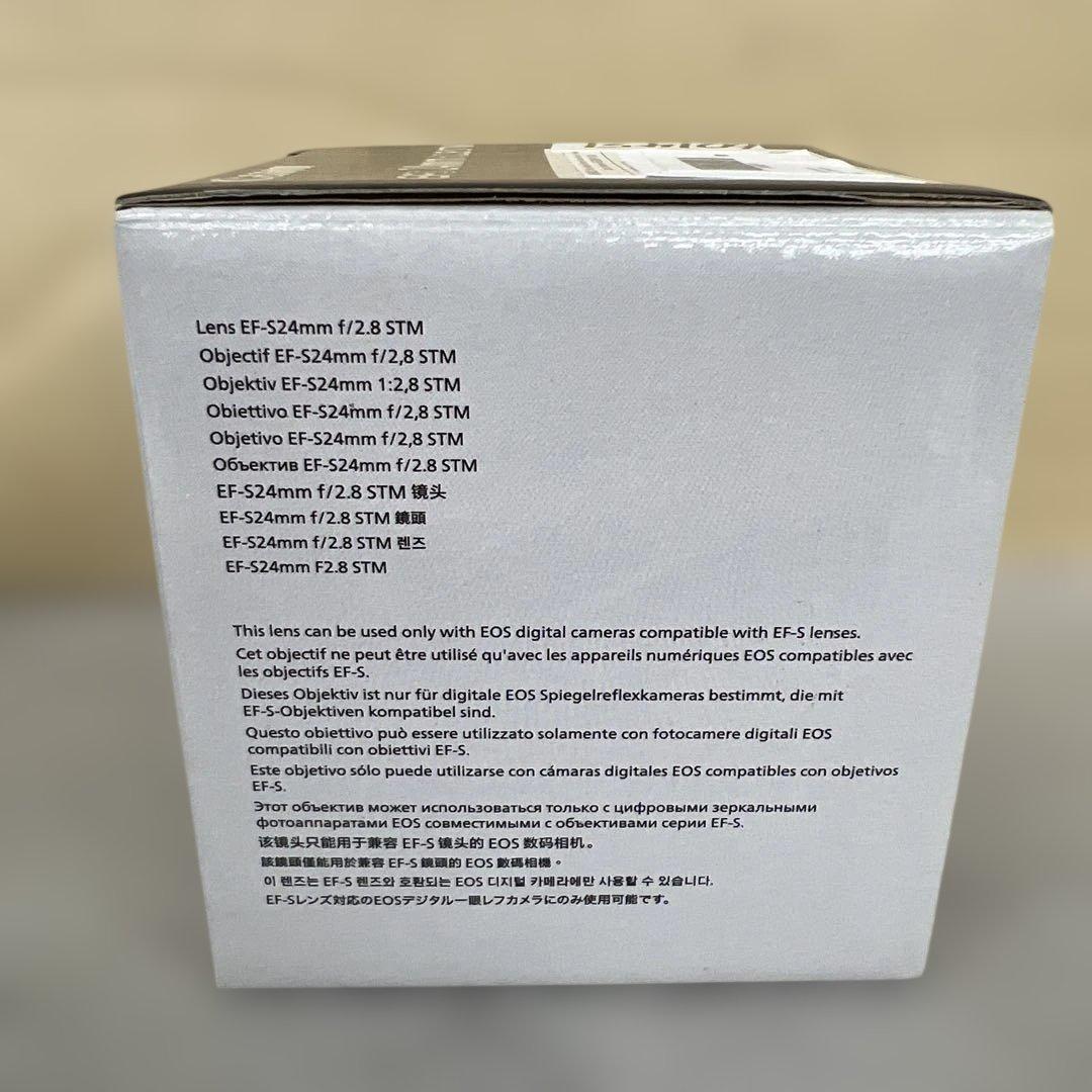 601457 Canon 単焦点広角レンズEF-S24mm F2.8 STM