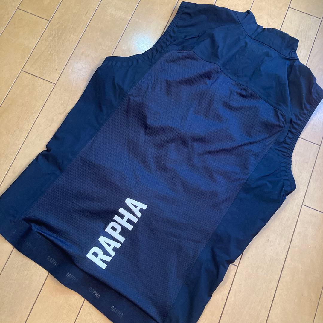 美品　ラファ Rapha サイクルベスト ジレ 黒　Mサイズ