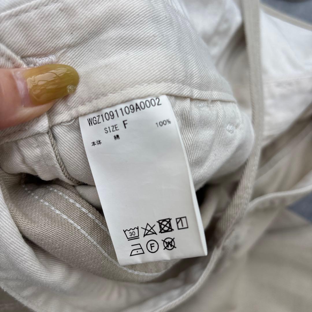 ベージュ サロペット サイズF