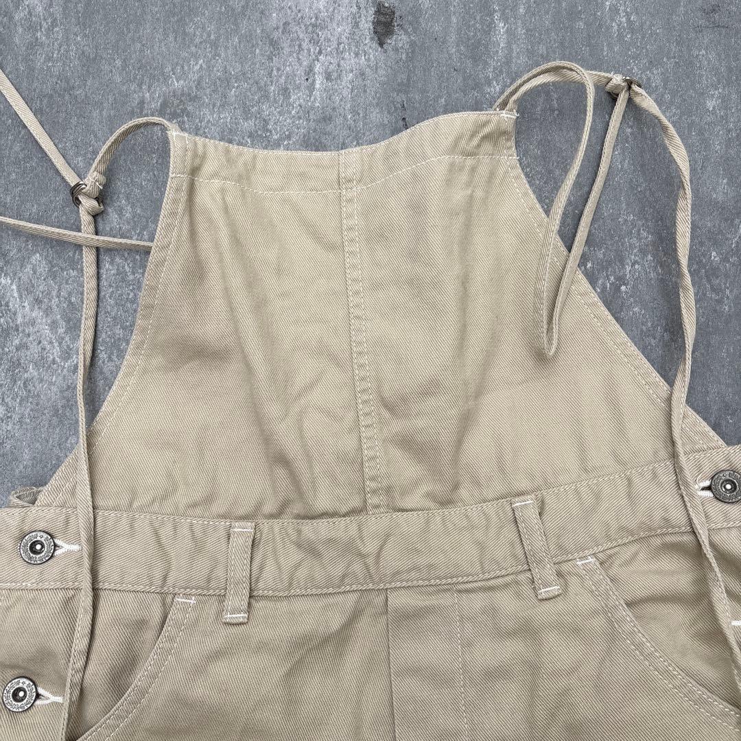 ベージュ サロペット サイズF