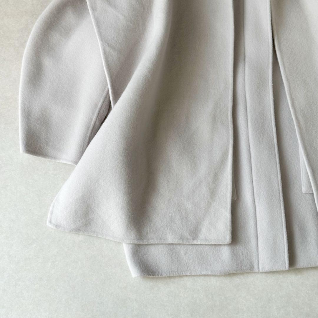 人気　ETRE TOKYO フーディストールコクーンショートコート　S エトレ