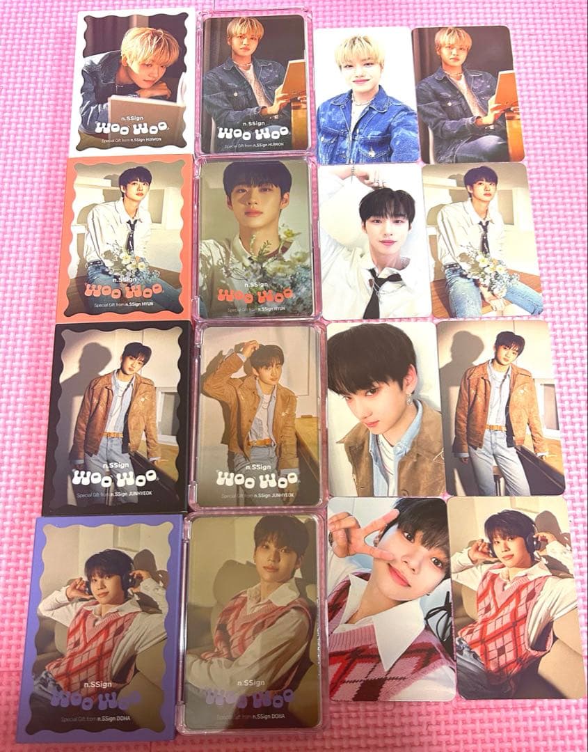 カズタ直筆サイントレカ n.SSign woo woo ネモアルバム　まとめ売り