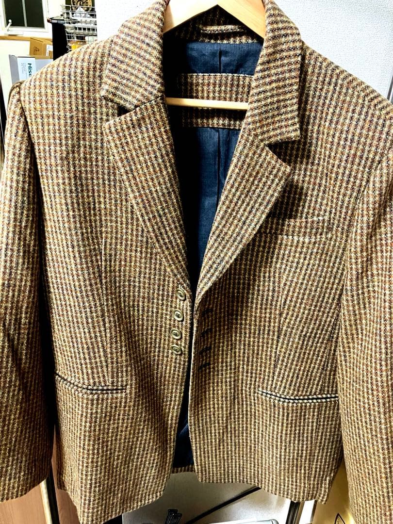 ジャケット・アウター todayfull Wool100% Check Jacket