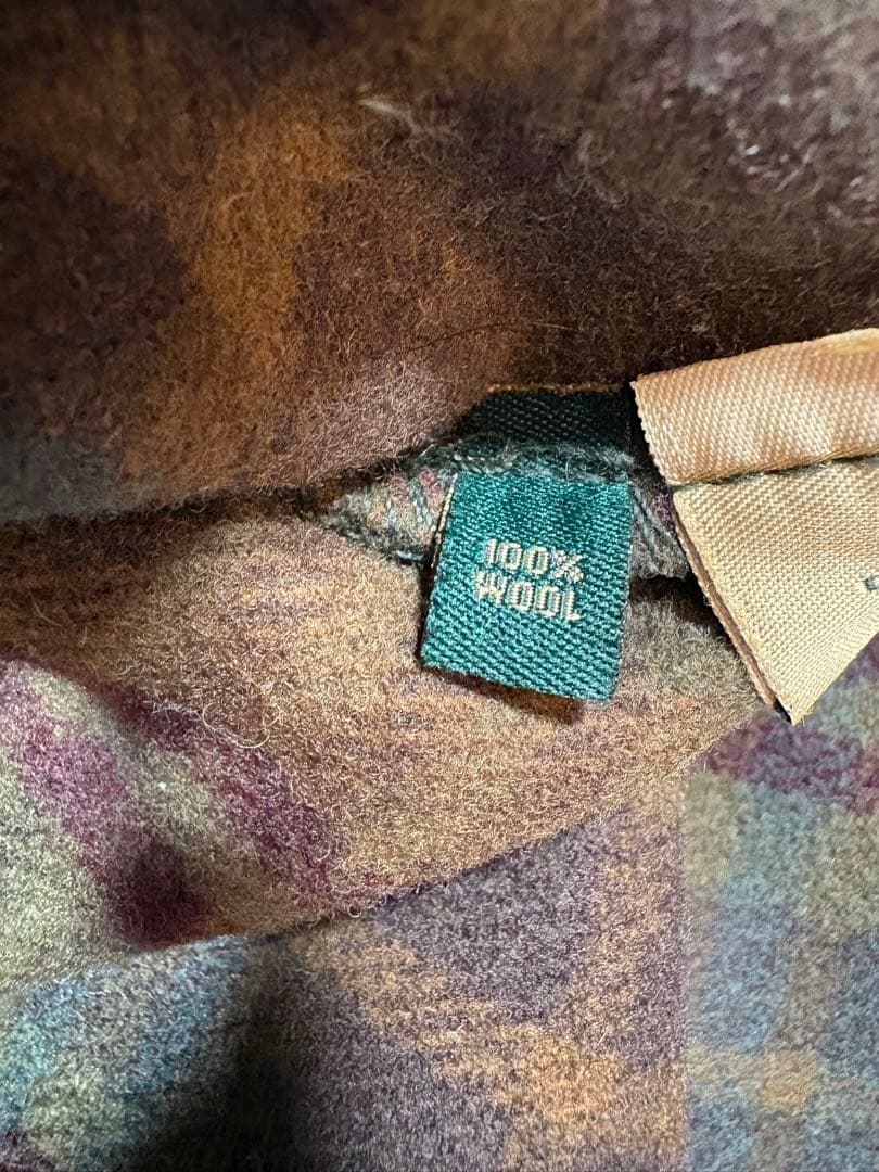 ヴィンテージ フィルソン ストライプ柄 ウールコート