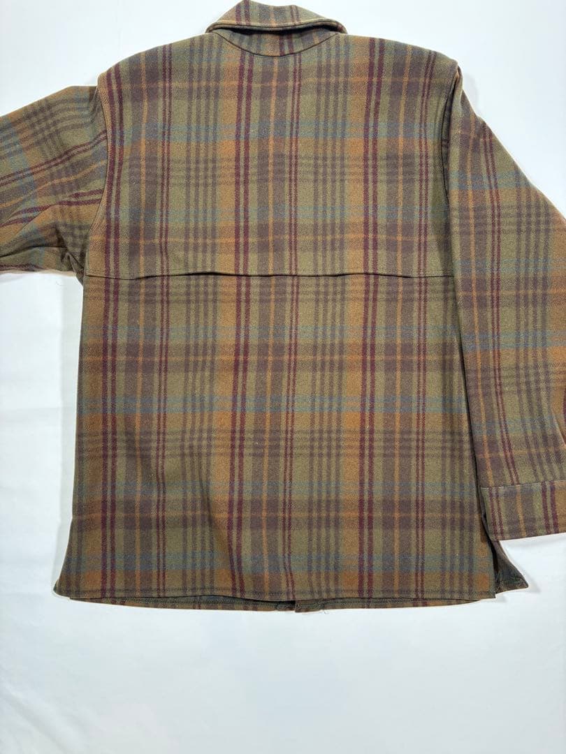 ヴィンテージ フィルソン ストライプ柄 ウールコート