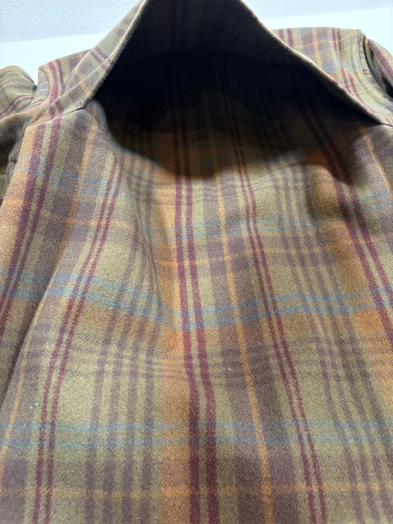 ヴィンテージ フィルソン ストライプ柄 ウールコート