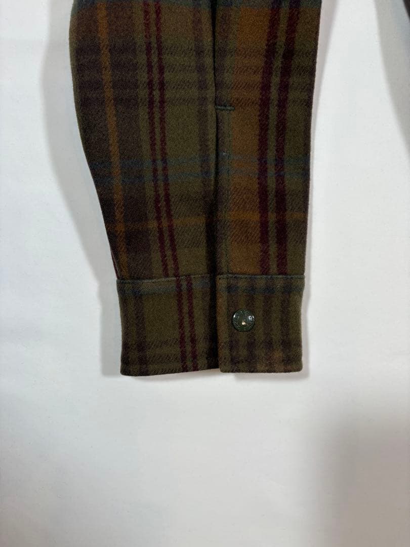 ヴィンテージ フィルソン ストライプ柄 ウールコート