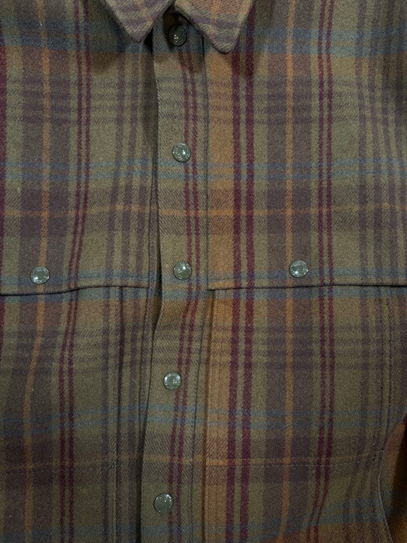 ヴィンテージ フィルソン ストライプ柄 ウールコート