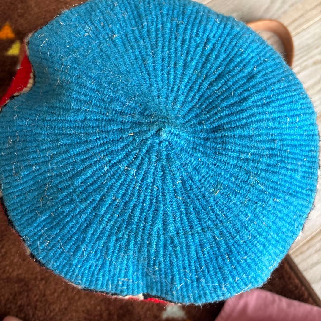 Ruise B ケニア　オリジナルバッグ幾何学模様　チャック付きサイザルバッグ