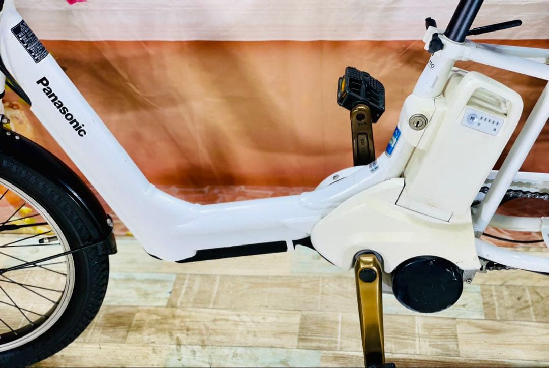 ギュットアニーズ⭐️16AH！パナソニック子供乗せ電動アシスト自転車Y2284