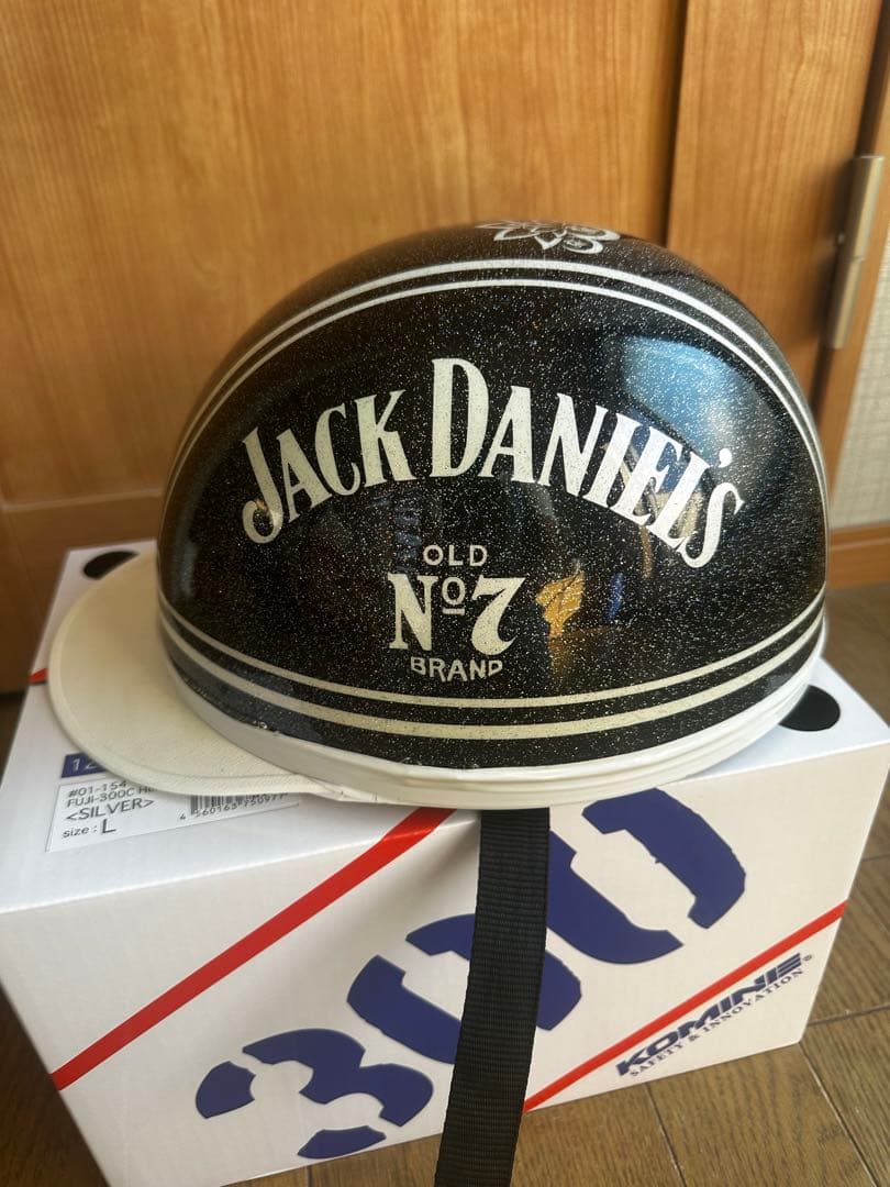 Jack Daniel's コルク半　ラメ入りオリジナル塗装！