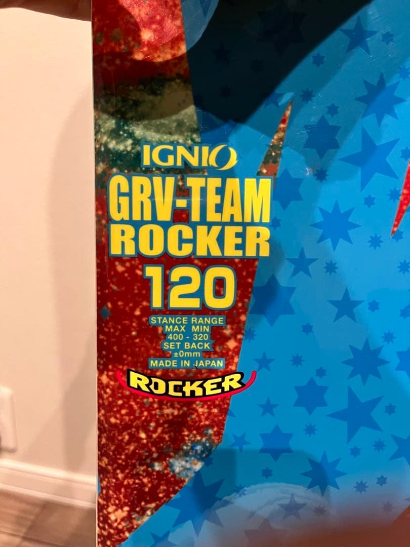 GRRocker 120 スノーボード 美品　バインディング付き
