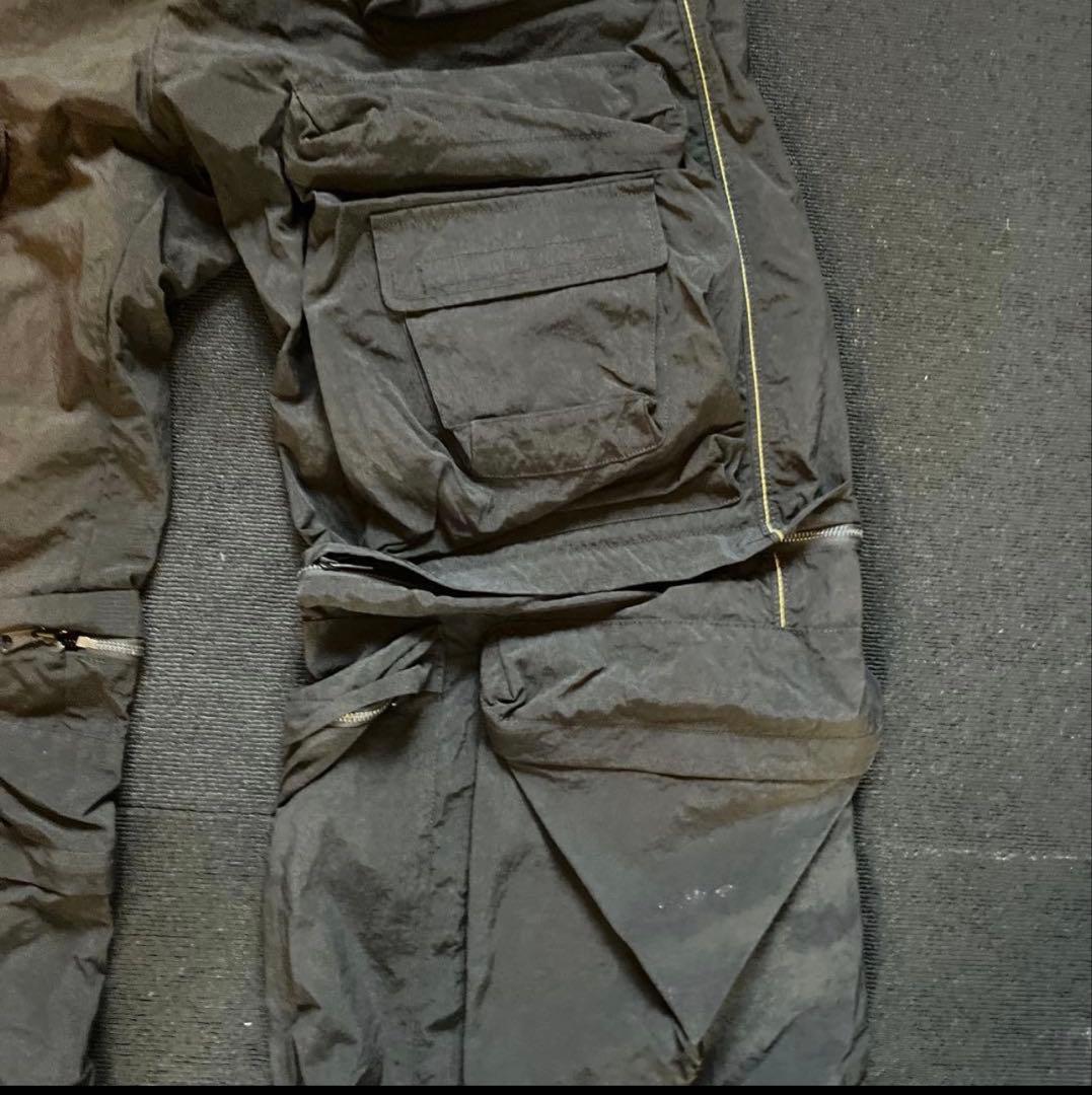 DIESEL P-Staind ブラックカーゴパンツ