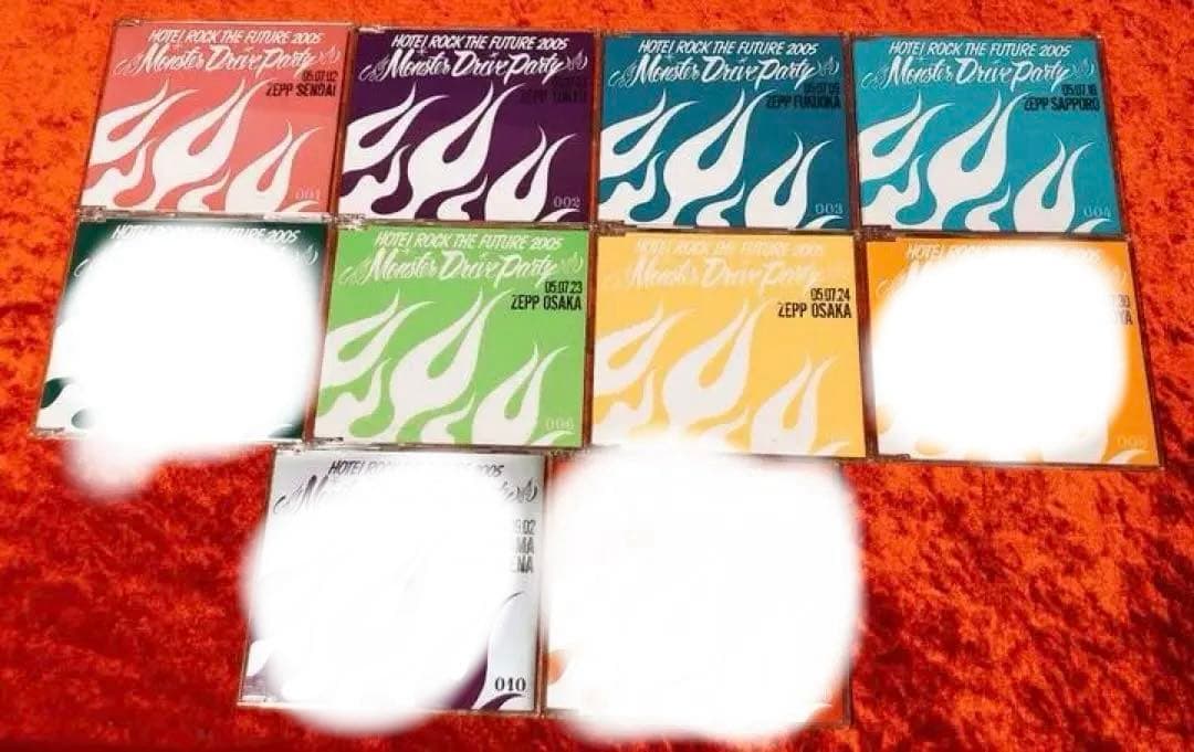 布袋寅泰　MONSTER DRIVE TOUR アンコールCD8枚セット