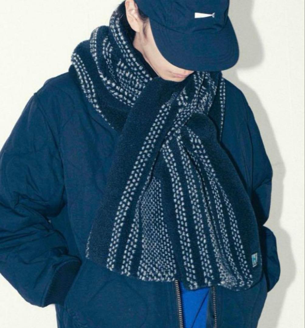 DESCENDANT× Helly-Hansen フリースマフラー