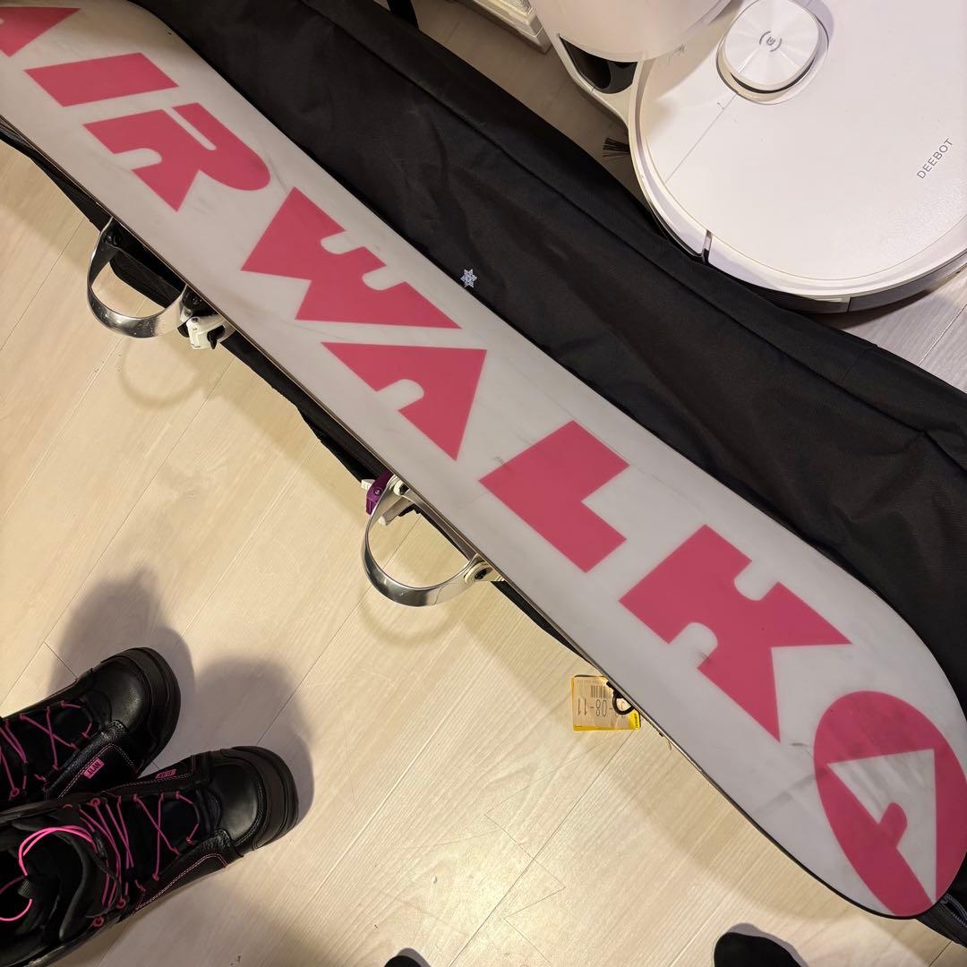 airwalk スノボ 4点セット