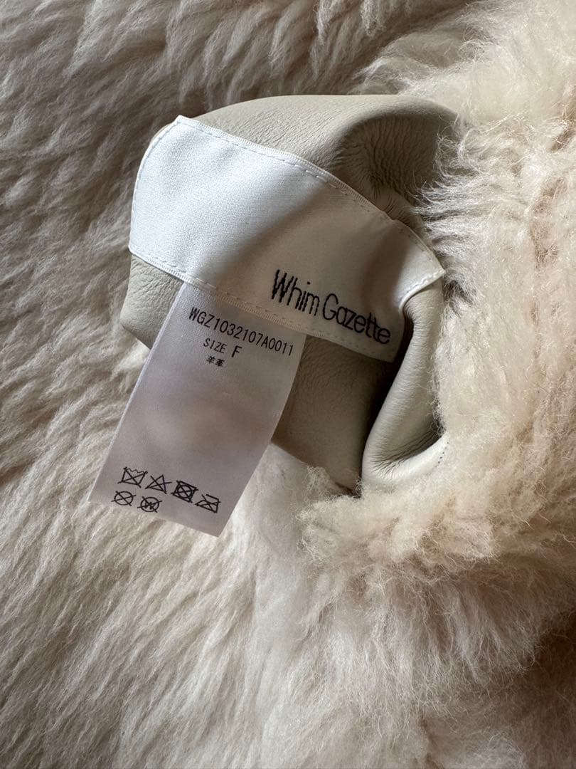 セール　ウィムガゼット　フーデッドファージレ　エクリュ