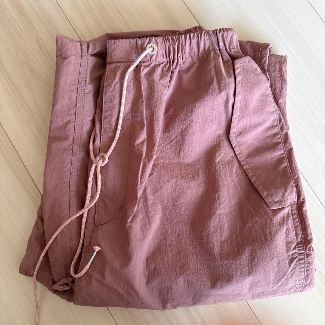 SHISHIKUI シシクイ パラシュートパンツNEW PINK