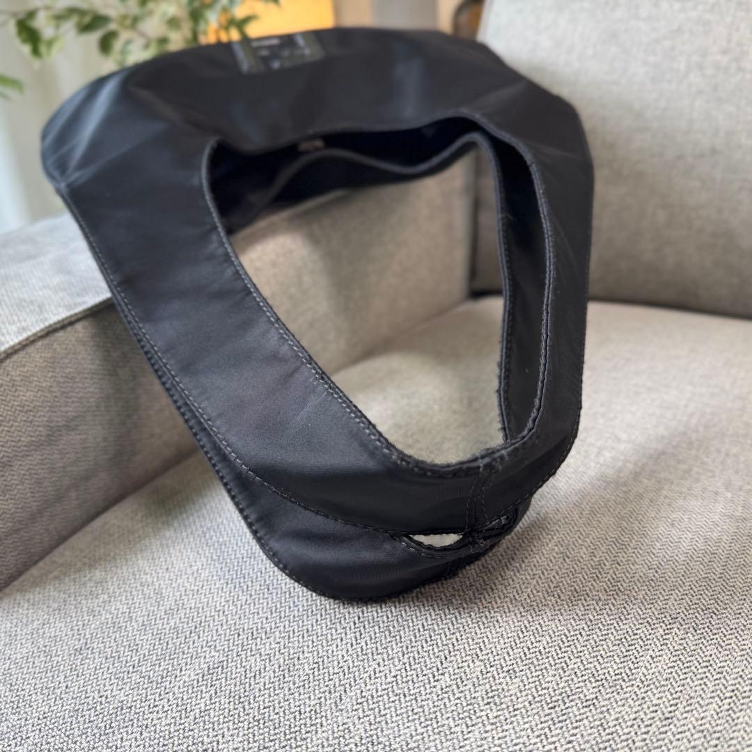 FENDI フェンディ FFロゴ ナイロン ホーボーバッグ