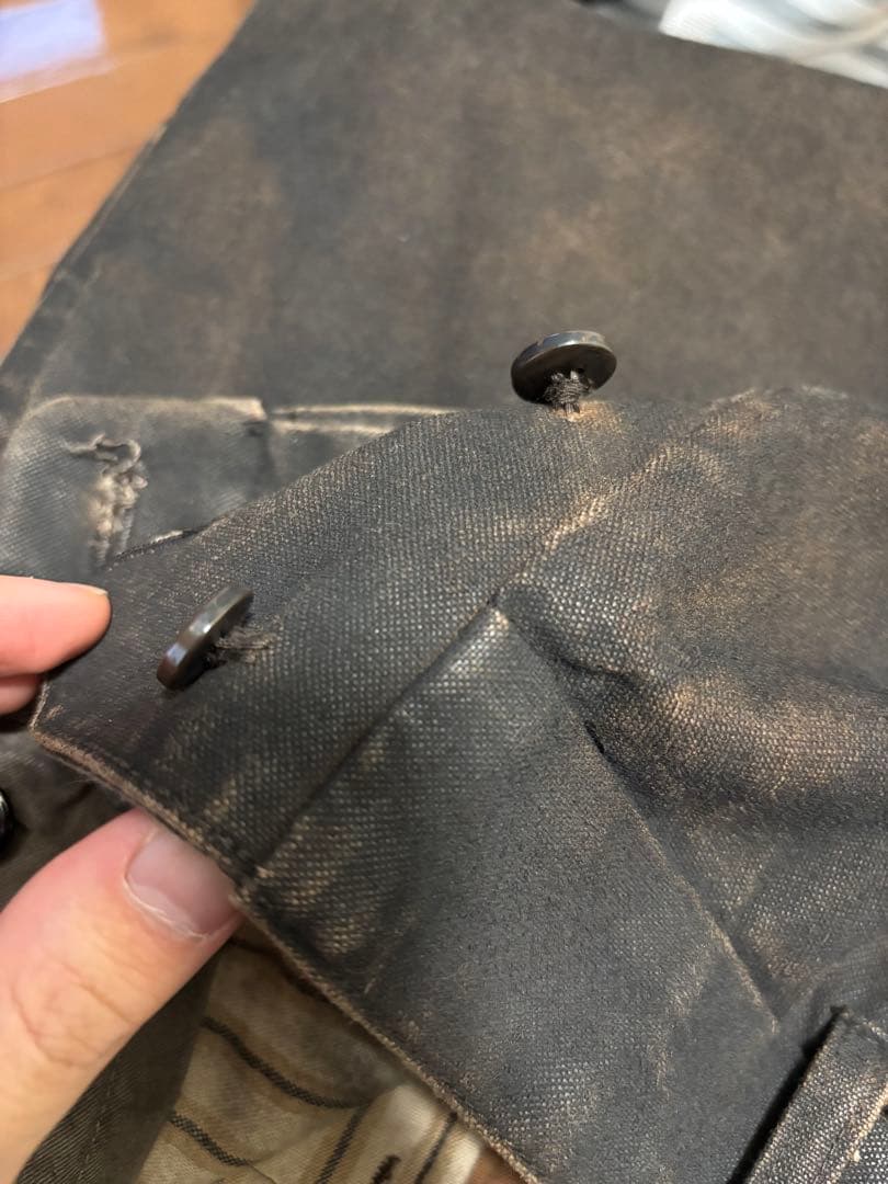 ベラフォンテ　泥染め　トラウザー