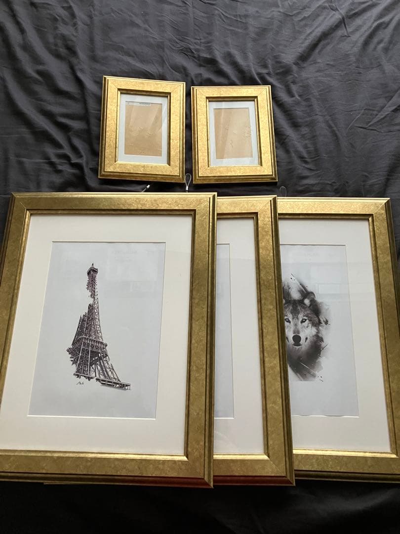 ■美品■IKEA■VIRSERUM額縁・フォトフレームセット