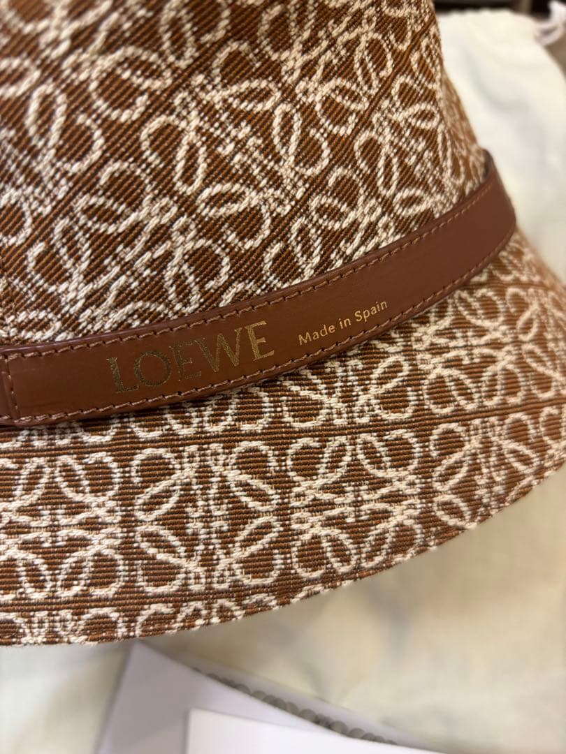 本日限定値下げ　LOEWE バケットハット ブラウン