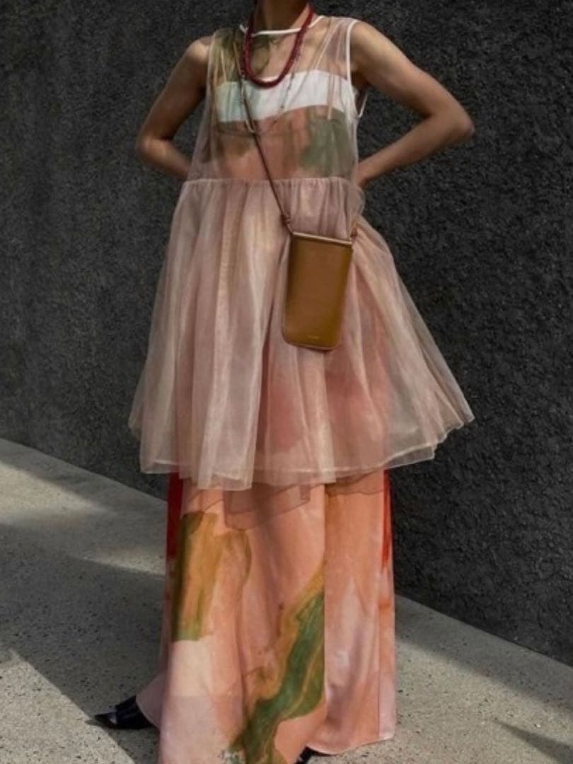 スーツ・フォーマル・ドレス Ameri 3WAY MARGOT GEL ART DRESS