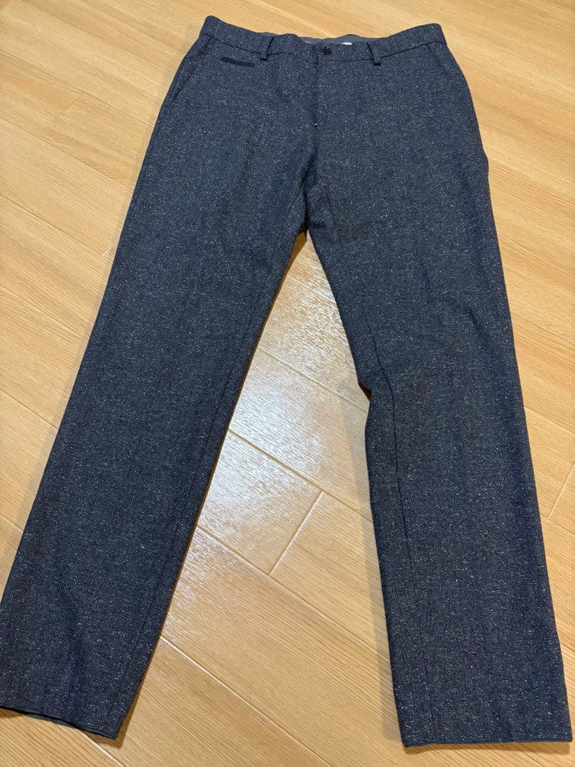 未使用に近い　ヒューゴボス　ウールツイード　ホームスパン