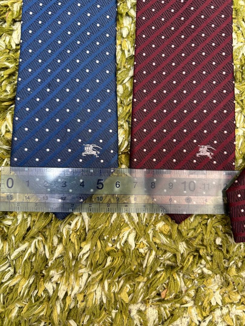 美品)BURBERRY BLACK LABELネクタイ2本セット