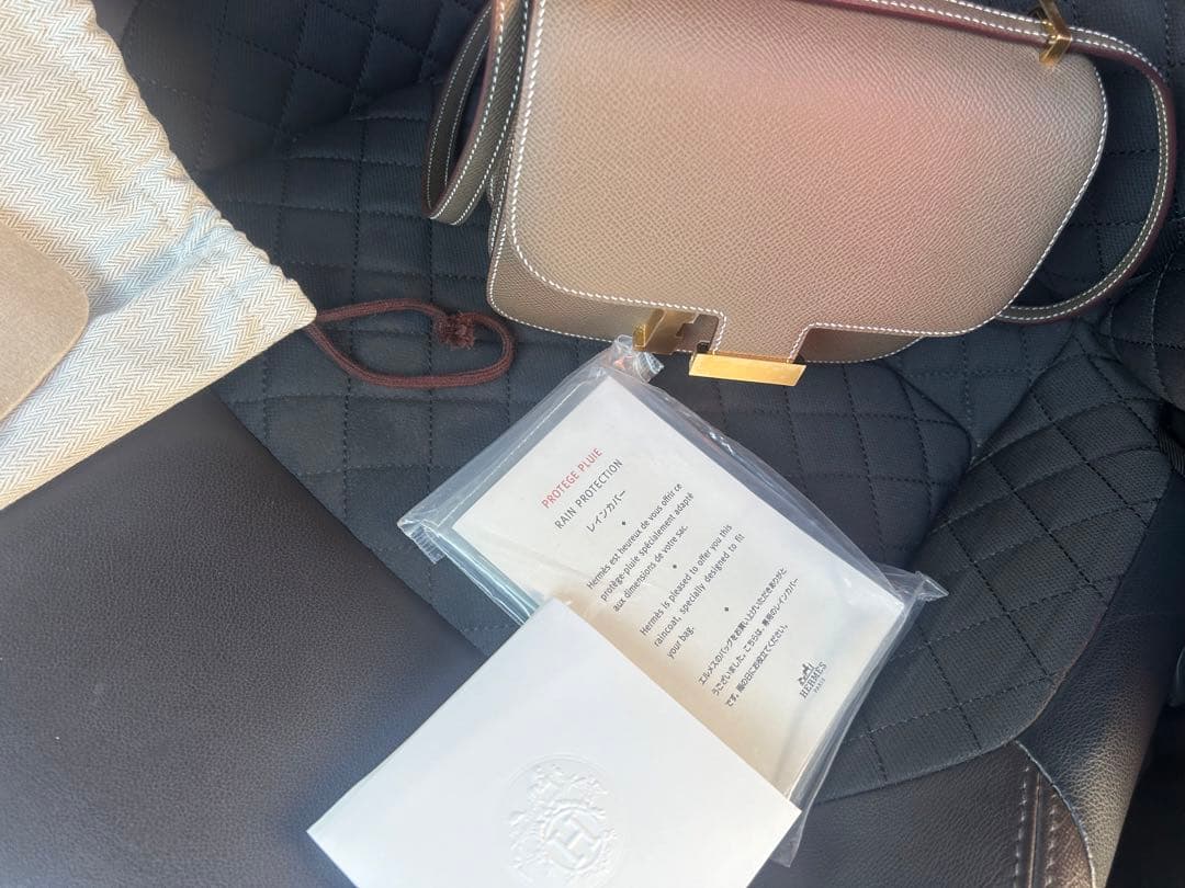 HERMES エプソンレザー ショルダーバッグ