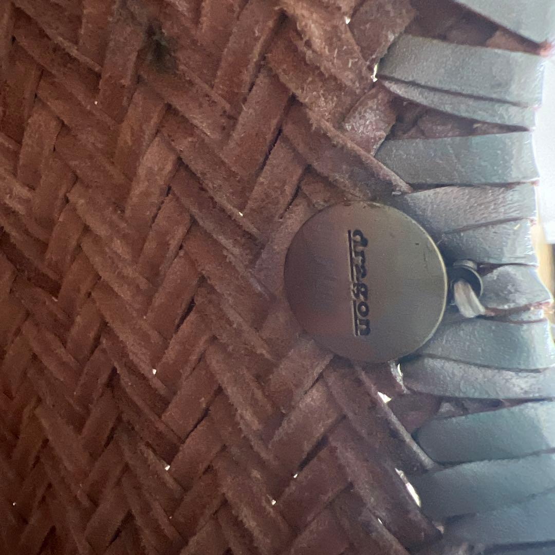 DRAGON ドラゴン　NANTUCKET BASKET BAG BIG SV