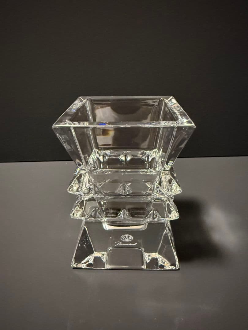 【極美品】バカラ Baccarat コロンビーヌ 花瓶 フラワー 希少モデル