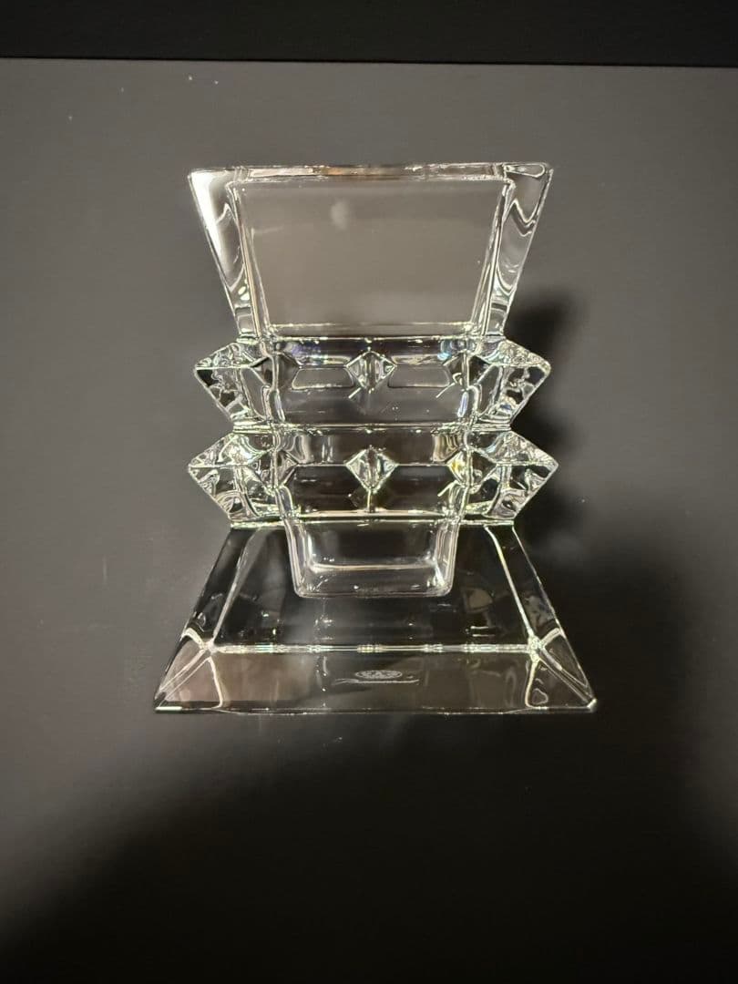 【極美品】バカラ Baccarat コロンビーヌ 花瓶 フラワー 希少モデル