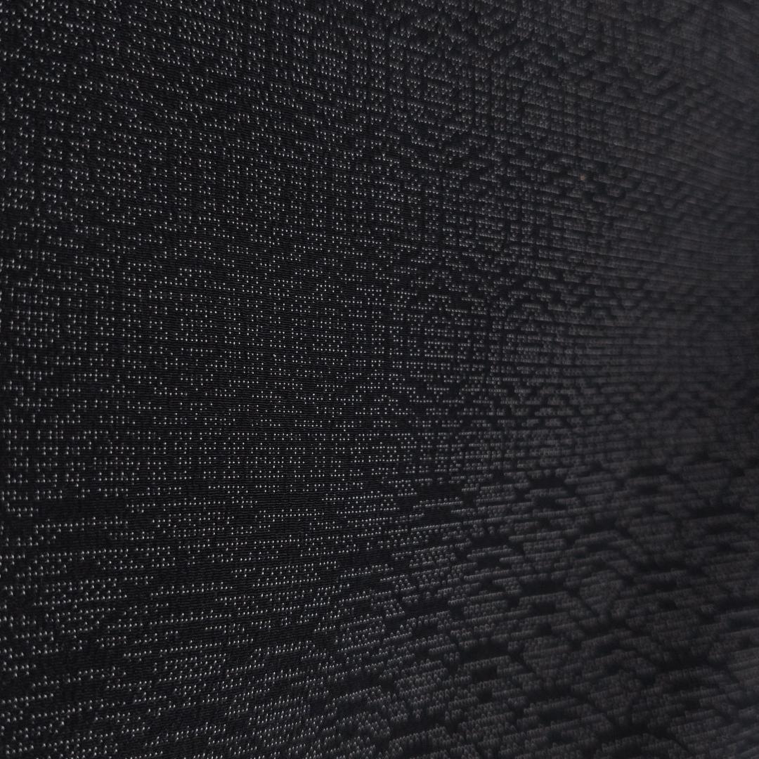 ふくちゃん R8SK113 本塩沢 紬 やまだ織 しつけ糸 麻の葉 正絹