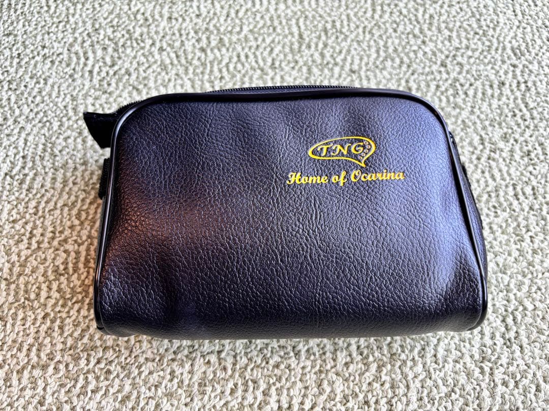 【値下げ　美品】TNG オカリナ　AC管　白磁器モデル 専用バッグ付