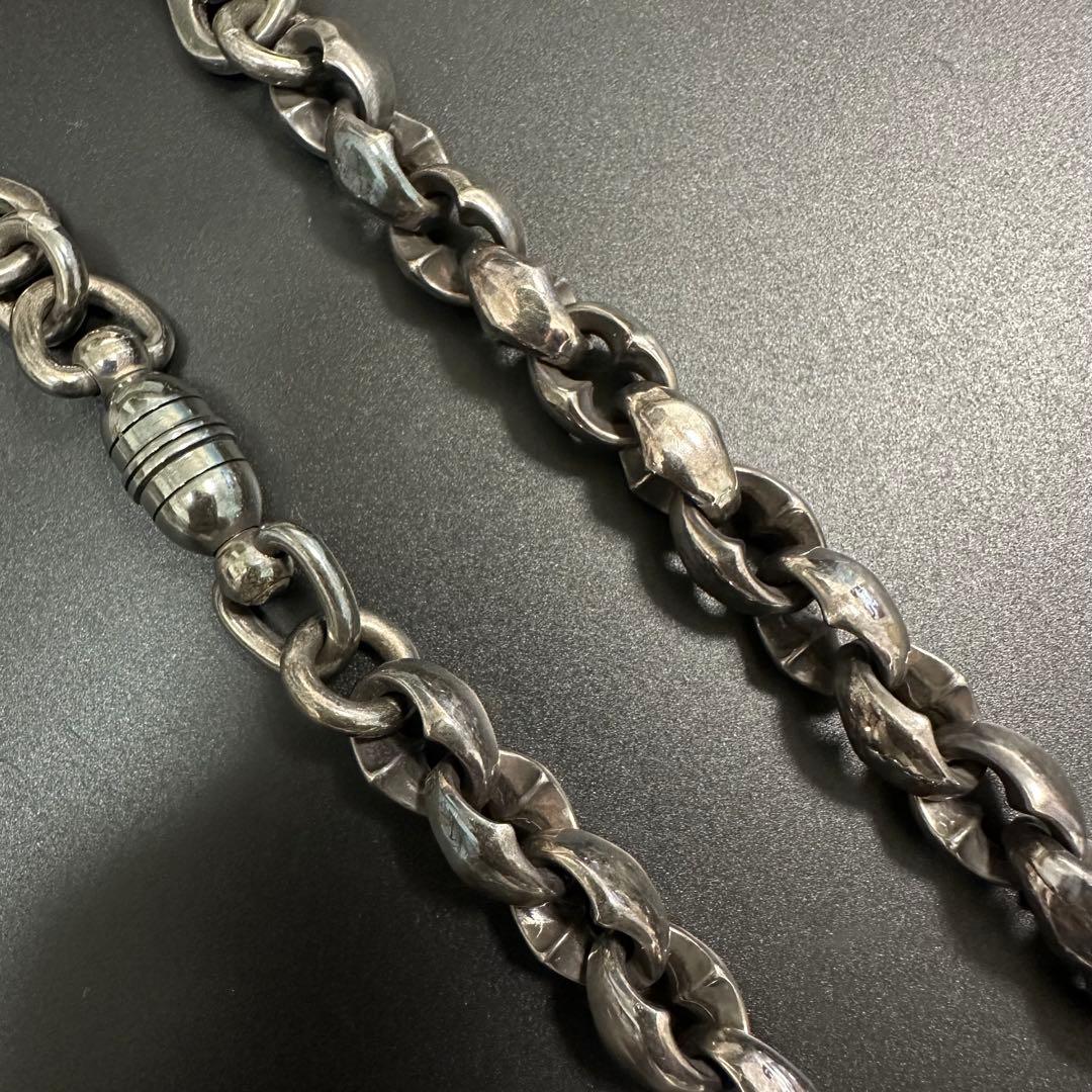 FUNNY ファニー　ウォレットチェーン　ガンメタ