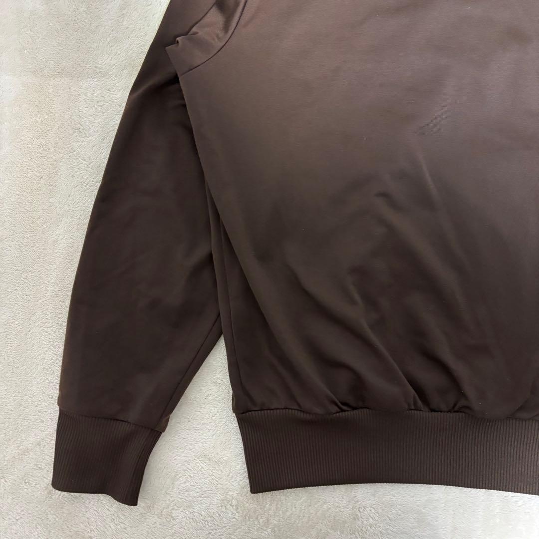 アディダス　ブラウン×ネオンイエロー　ファイヤーバード　トラックジャケット