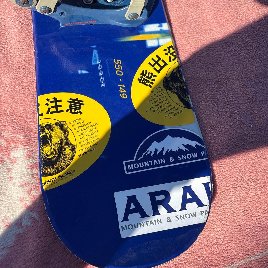SALOMON サロモン　スノーボード板　スノーボードセット　550-149