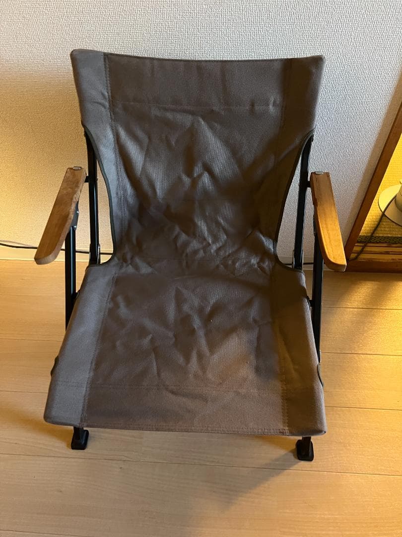 ローチェア ショート グレー LV-093GY （A)