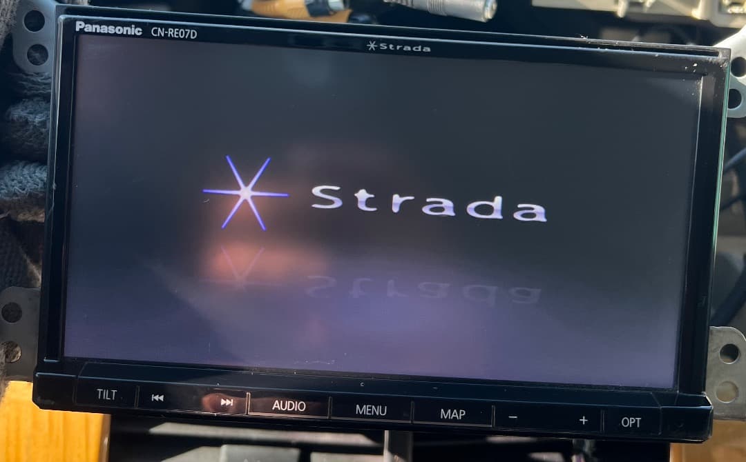 パナソニックストラーダ CN-RE07D ナビ フルセグ地図データ2020年版。