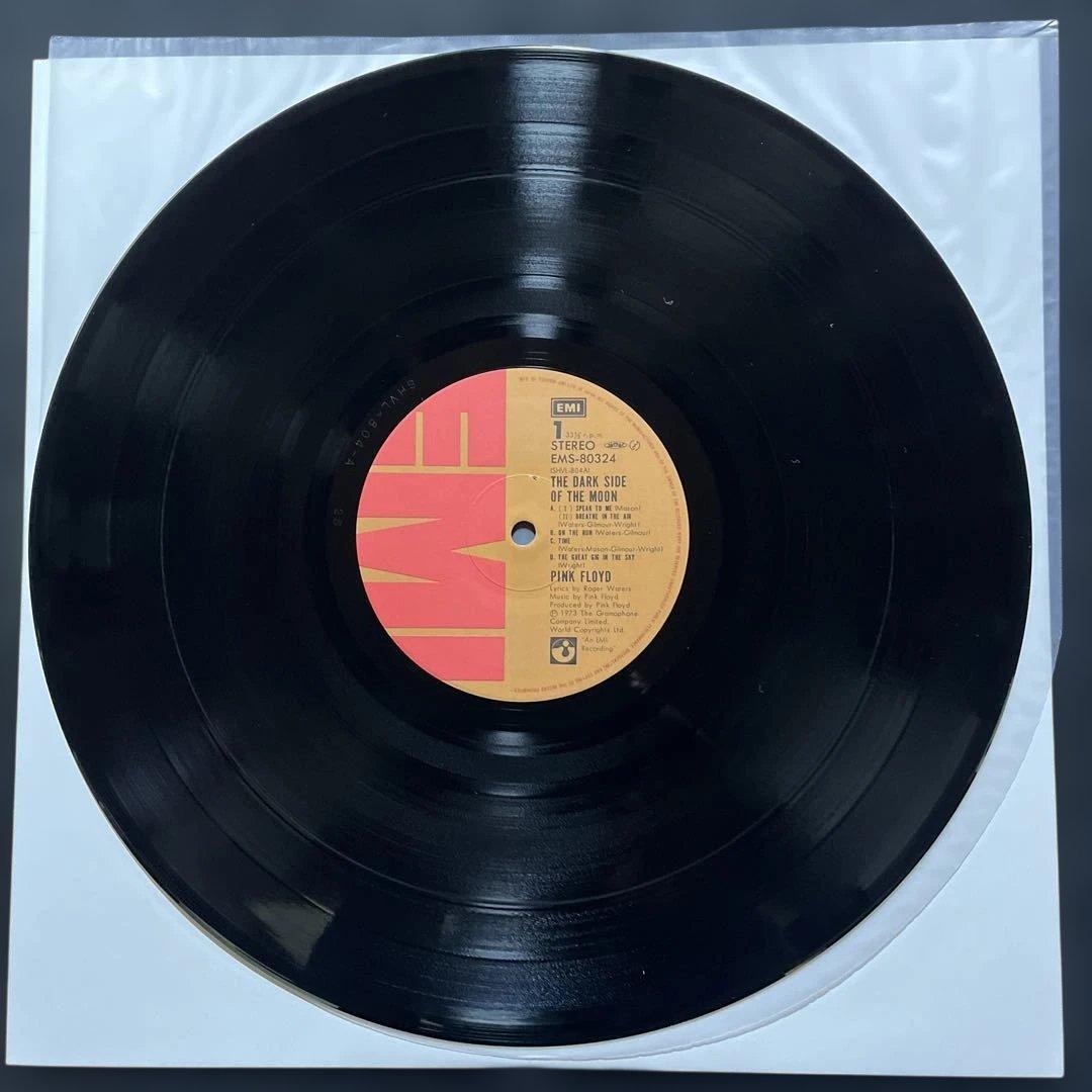 ピンク•フロイド『狂気』レコード【付属完品】。