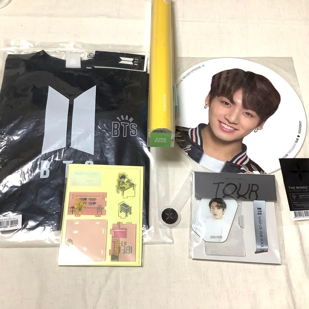 BTS ラッキーボックス　ジョングク5点含む　箱込み15点　ランヤードおまけJK
