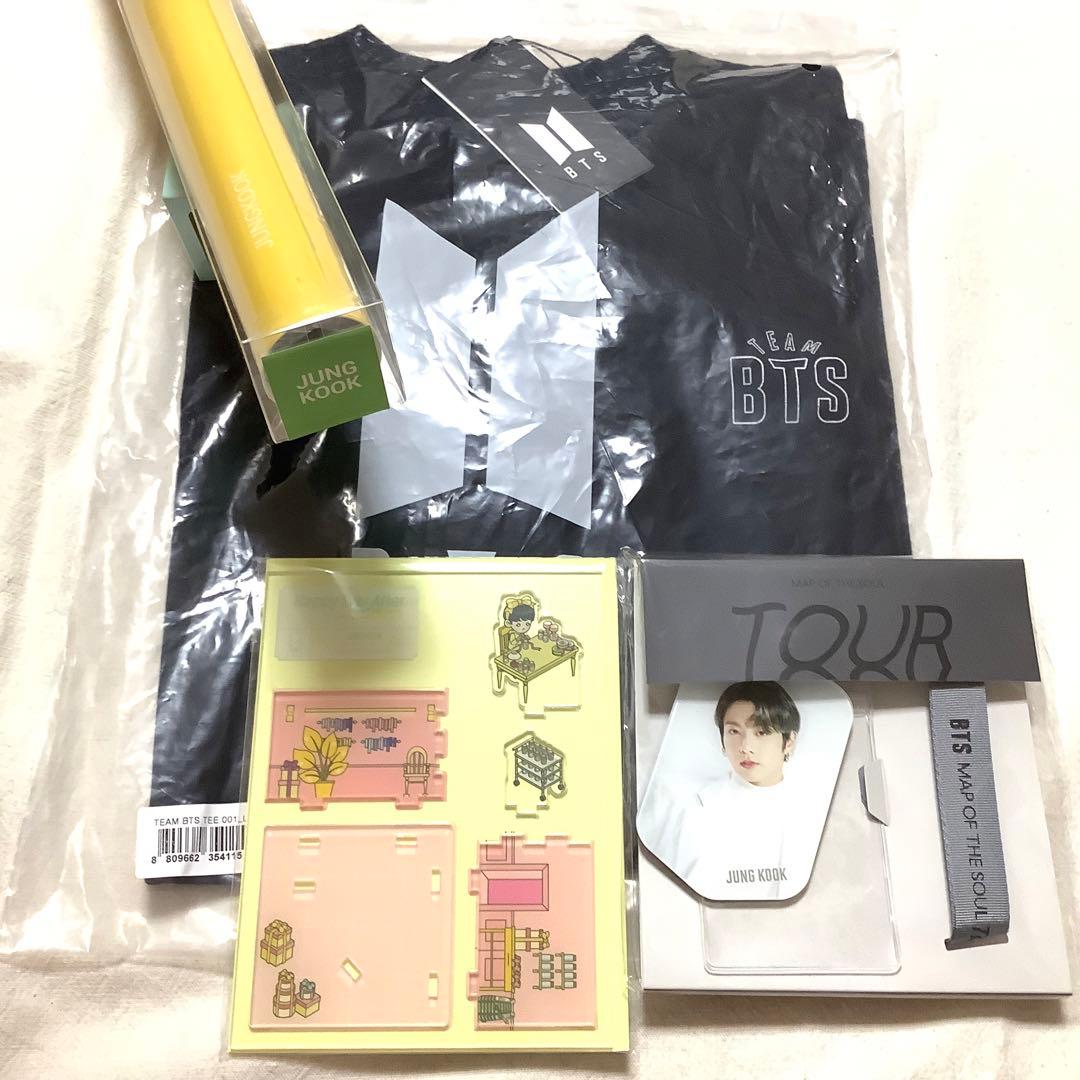 BTS ラッキーボックス　ジョングク5点含む　箱込み15点　ランヤードおまけJK