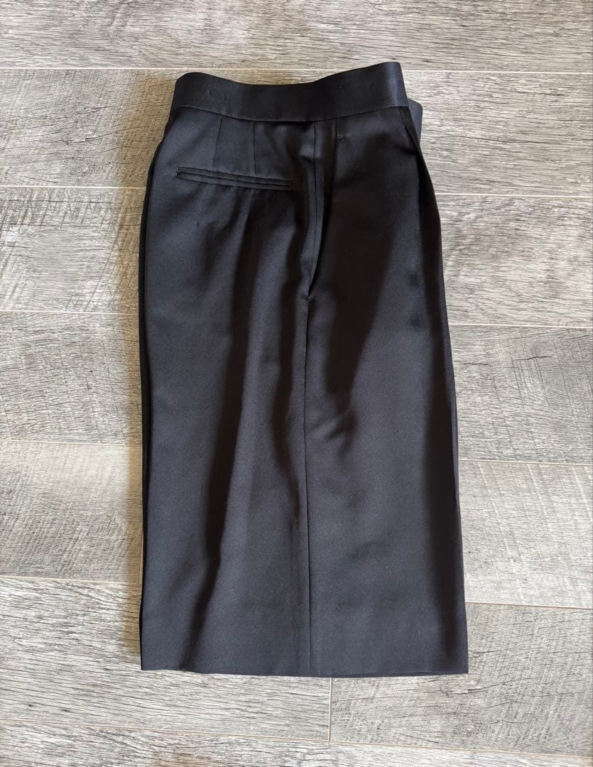 BLAMINK タックショートハーフパンツ 36 ブラック'22Pre