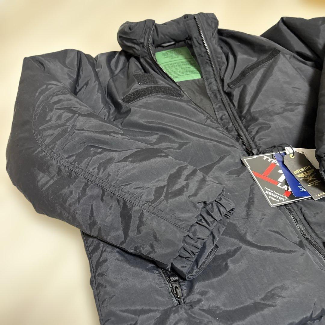 Y*)様 ヒューストン レベル7 ブラック ミリタリージャケット XL ECWC