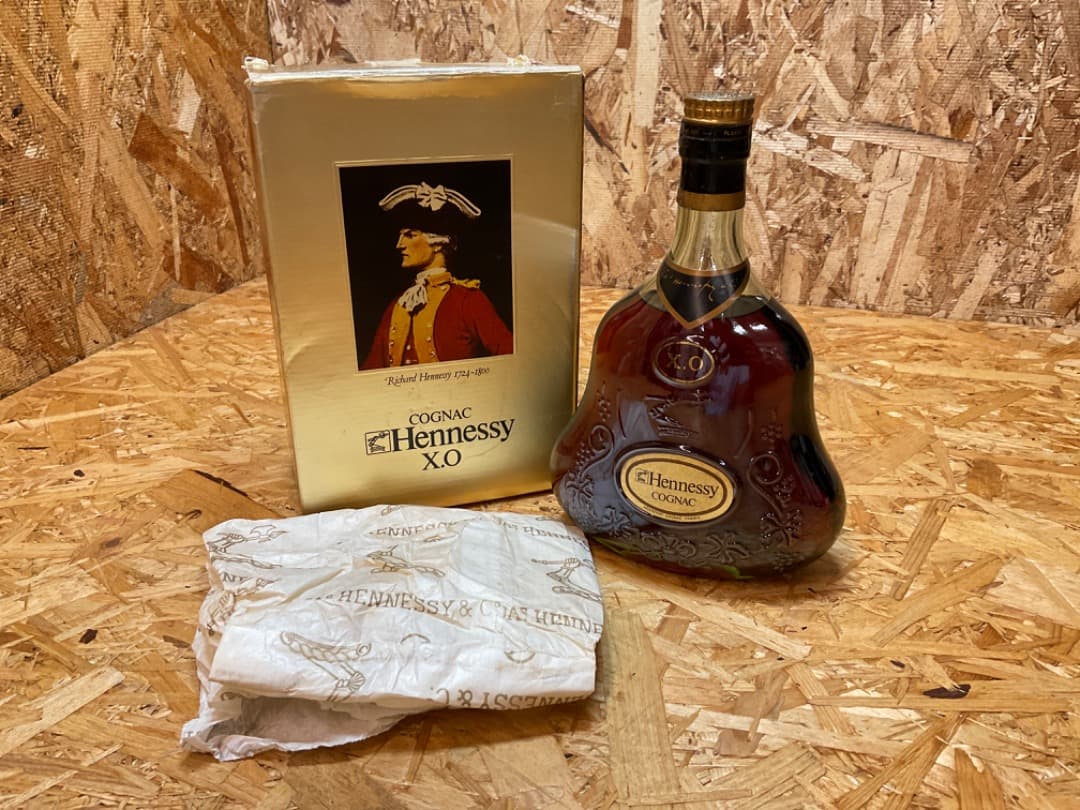 未開封 Hennessy COGNAC X.O 金キャップ