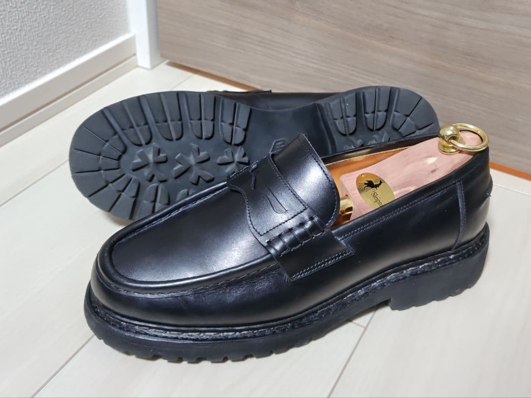 【美品】Berwick ローファー UK6.5 5293BCVLBK