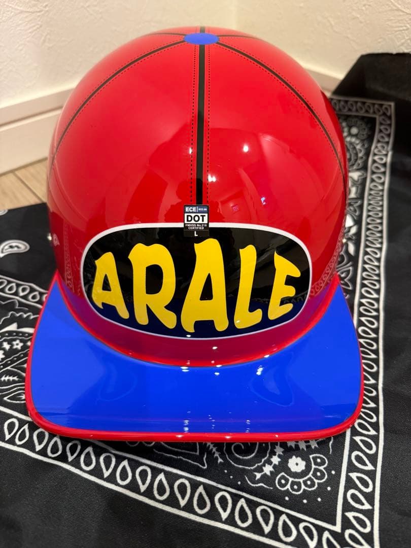 ARALE アラレちゃんヘルメット　【送料込みに変更しました！】半帽ヘルメット